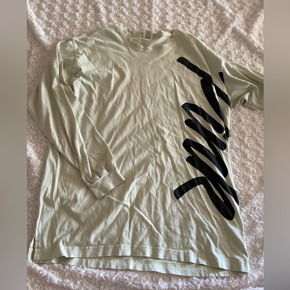 VS Pink - Light Yellow Long Sleeve